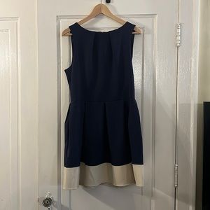 Closet brand from Mod Cloth; dress goes just to knee and dresses up any event.